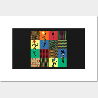 African Art Posters and Art